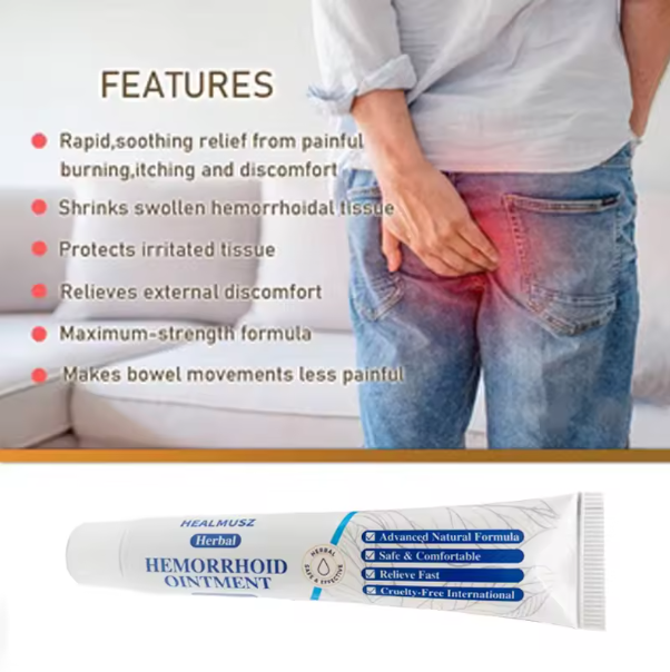 Pack ( 2 Boites ) Crème Efficace Pour Traitement Les hémorroïde Pour Les Femmes Et Les Hommes