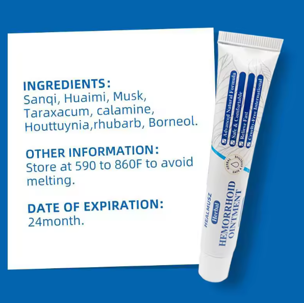 Pack ( 2 Boites ) Crème Efficace Pour Traitement Les hémorroïde Pour Les Femmes Et Les Hommes