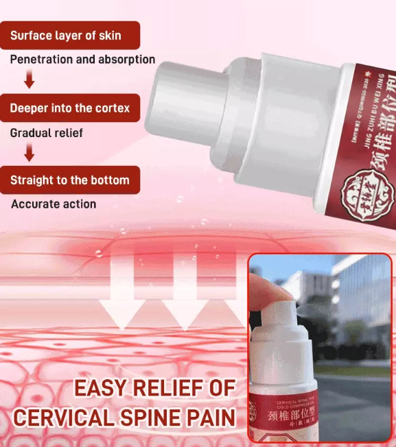 ✅2 boites Spray antibactérien analgésique pour la colonne lombaire