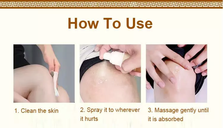 ✅(2 boites ) Spray antibactérien analgésique pour la Douleur de genou