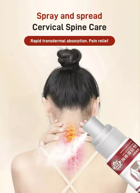 ✅2 boites Spray antibactérien analgésique pour la colonne lombaire