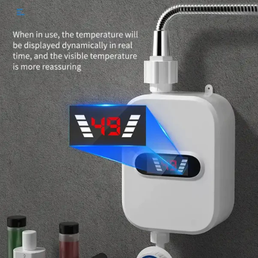 Chauffe-eau Allemand thermostatique instantané avec les accessories